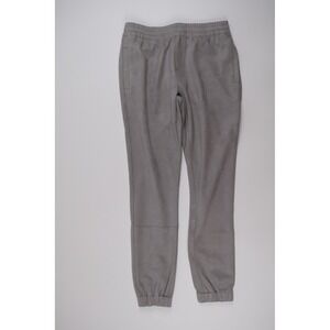 MONFRERE Jogger Pants Cool Grey Solid S Faux Suede NWT MSRP$228